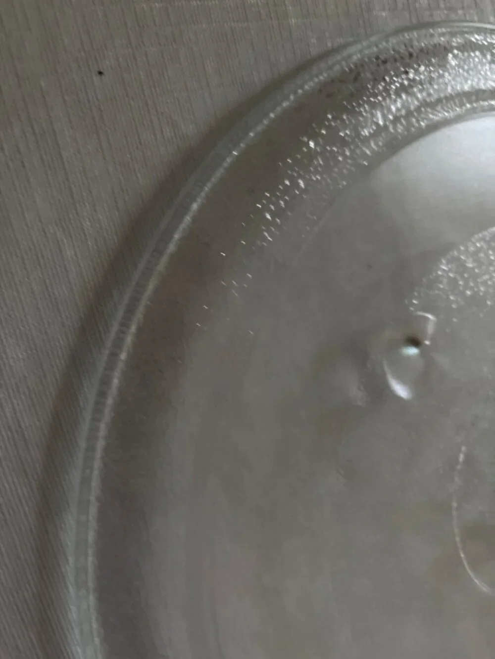 Clear Glass Microwave Turntable Plate Replacement 12.5